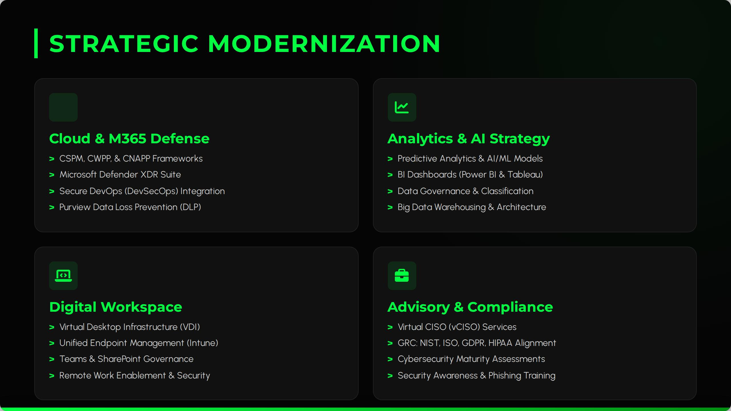 Industrial cybersecurity modernization