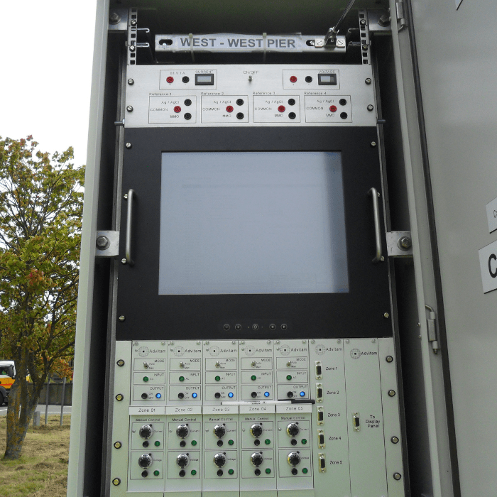 Cathodic protection site monitoring