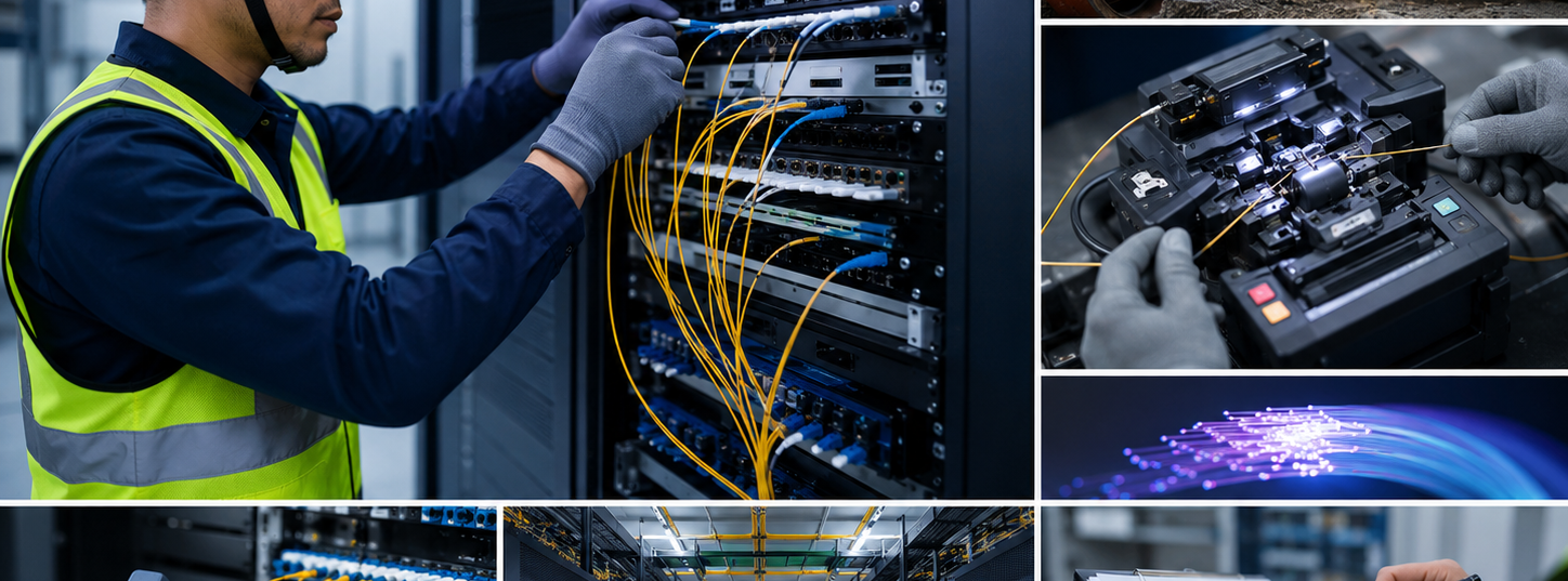 Fiber optic installation and testing