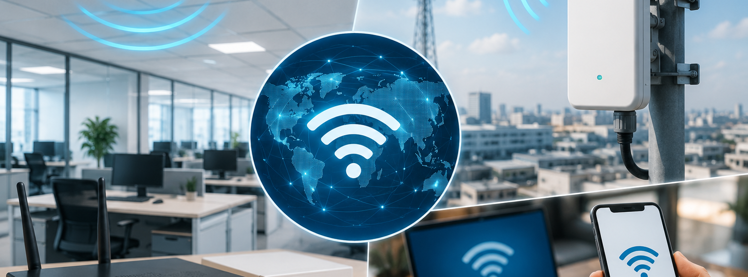 Wi-Fi and internet distribution
