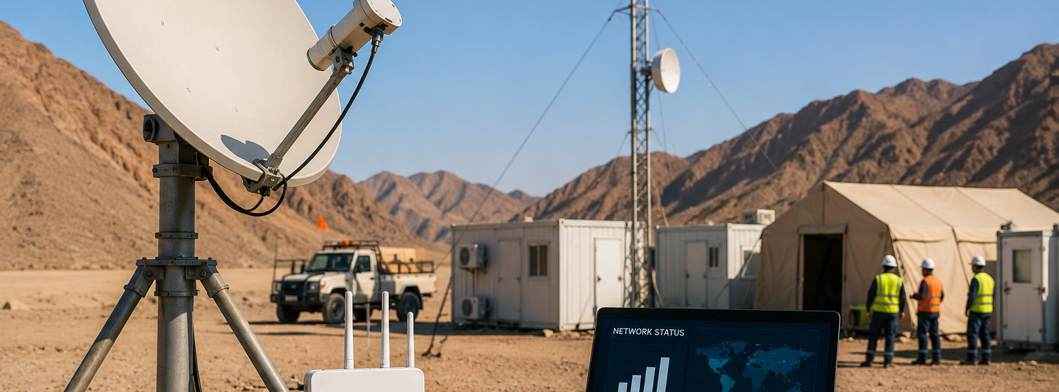 Remote desert connectivity