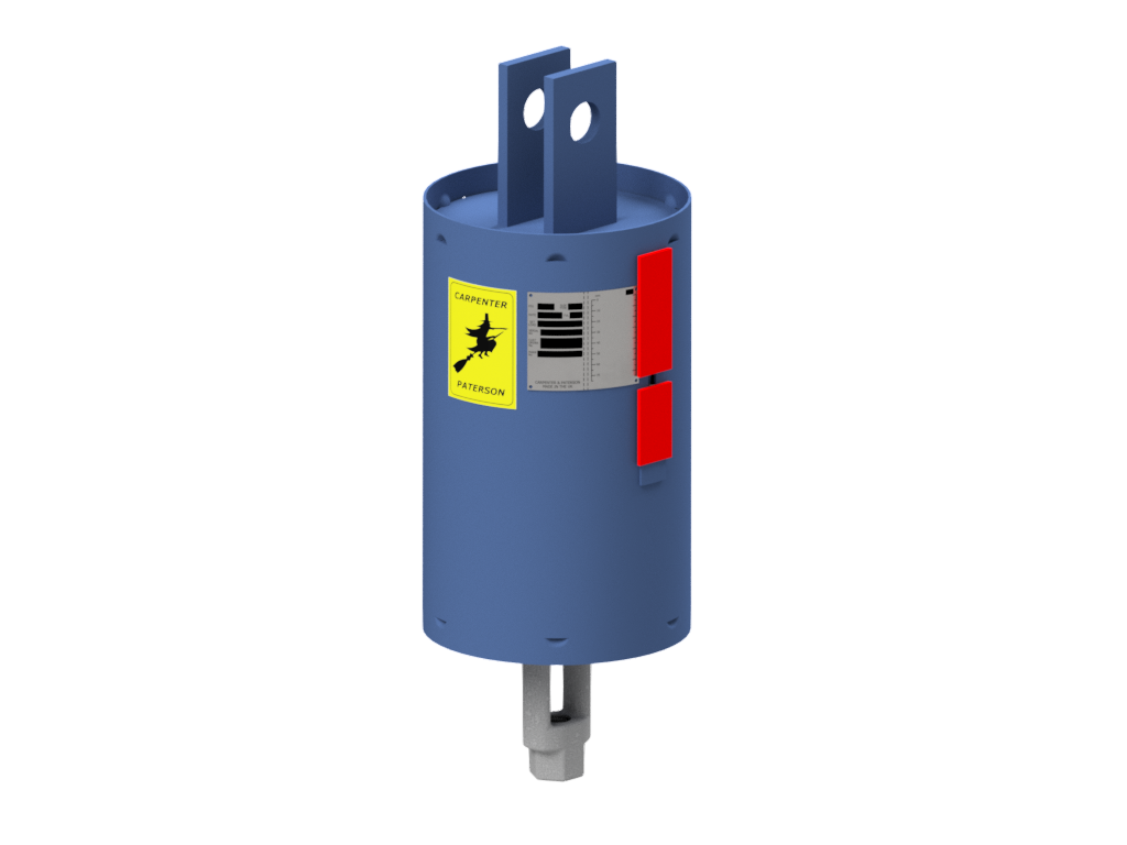 Top suspended variable spring hanger